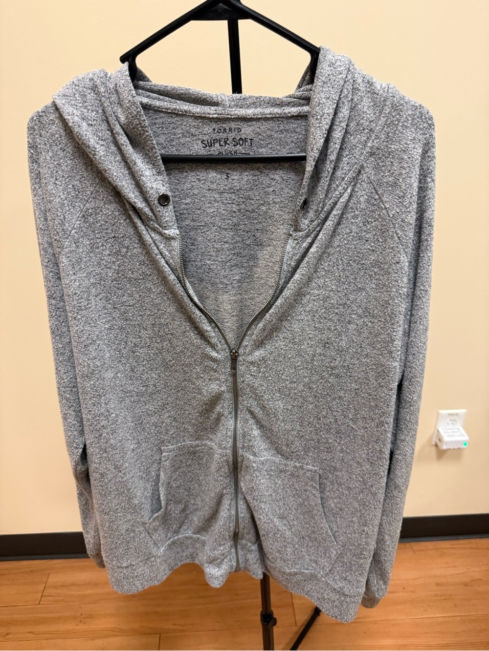 Torrid Super Soft Zip-Up Hoodie - 3X